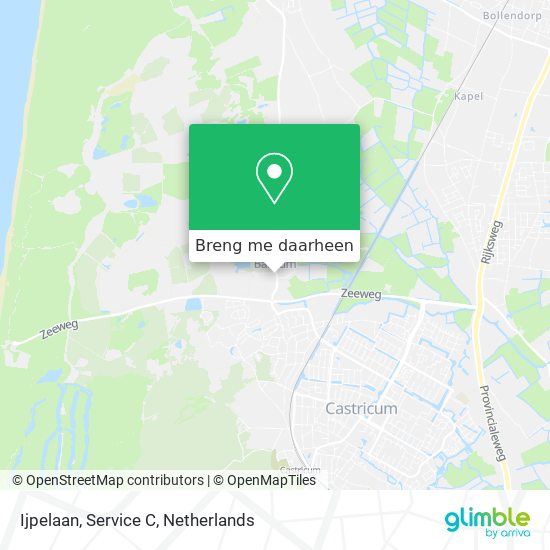 Ijpelaan, Service C kaart