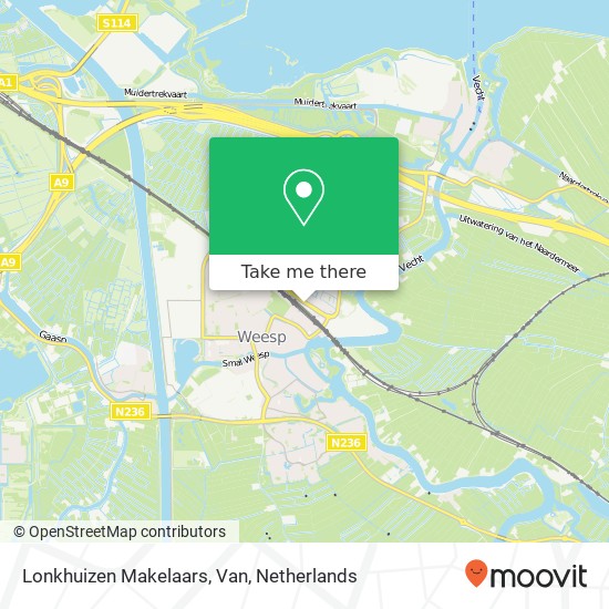 Lonkhuizen Makelaars, Van kaart