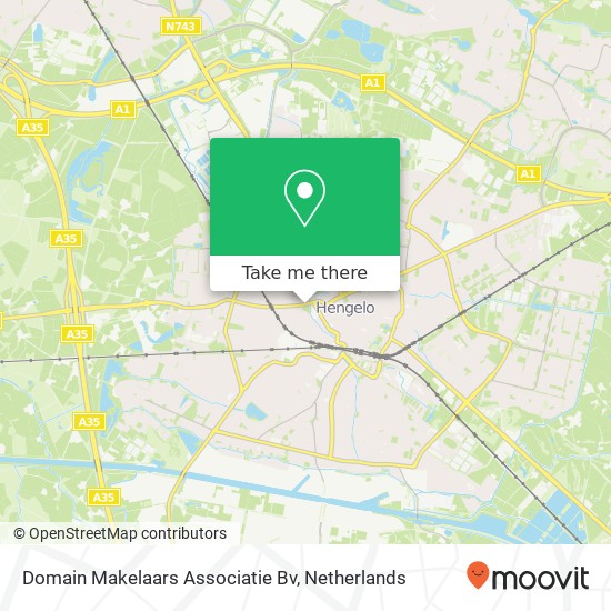 Domain Makelaars Associatie Bv kaart