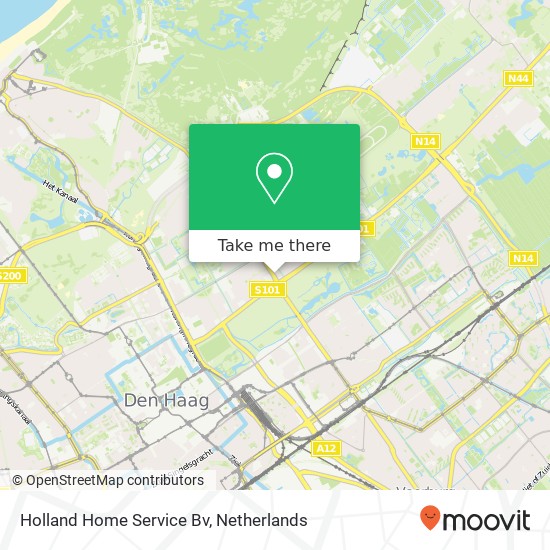 Holland Home Service Bv kaart