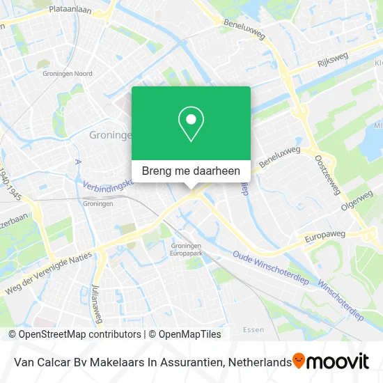 Van Calcar Bv Makelaars In Assurantien kaart