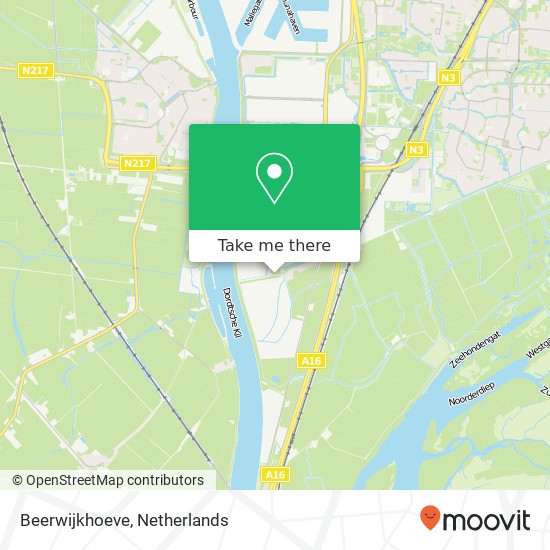 Beerwijkhoeve kaart