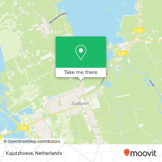 Kajutzhoeve kaart