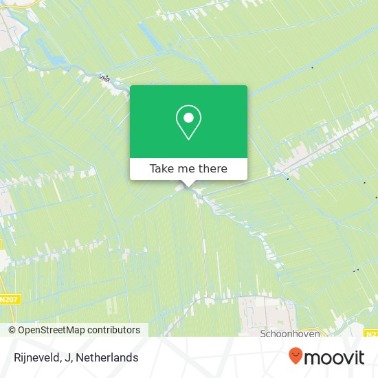 Rijneveld, J kaart