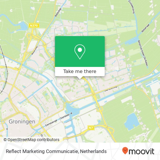 Reflect Marketing Communicatie kaart