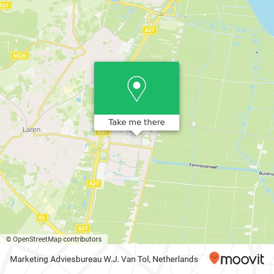 Marketing Adviesbureau W.J. Van Tol kaart