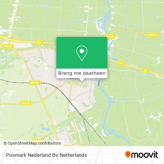 Posmark Nederland Bv kaart