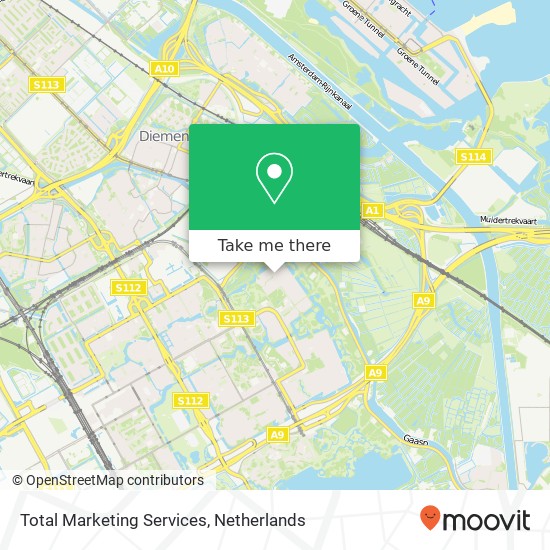 Total Marketing Services kaart