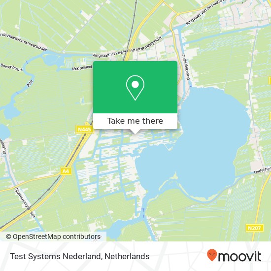 Test Systems Nederland kaart