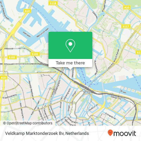 Veldkamp Marktonderzoek Bv kaart