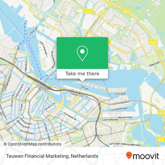 Teuwen Financial Marketing kaart