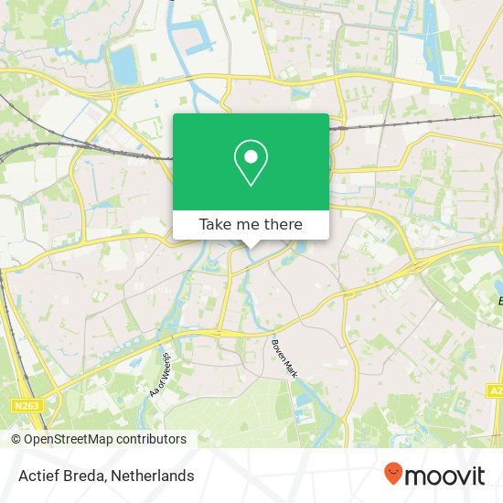 Actief Breda kaart