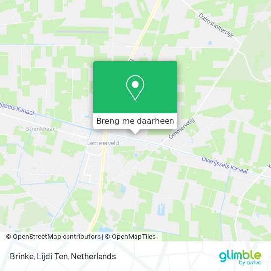 Brinke, Lijdi Ten kaart