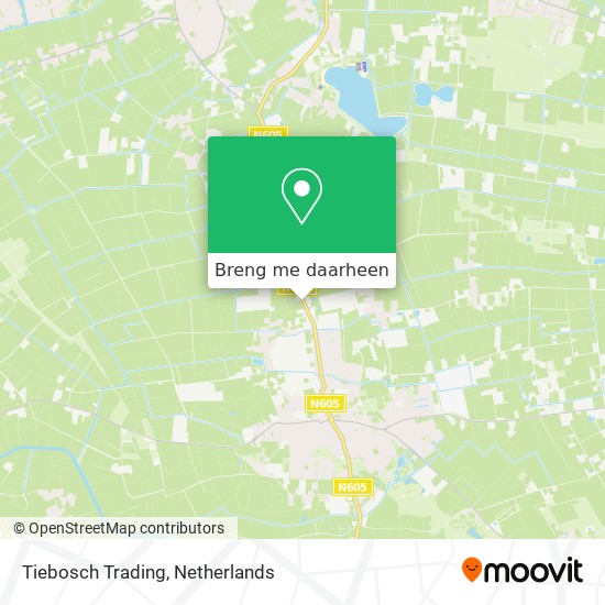 Tiebosch Trading kaart