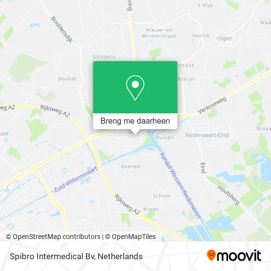 Spibro Intermedical Bv kaart