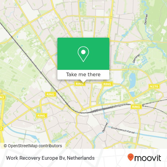 Work Recovery Europe Bv kaart