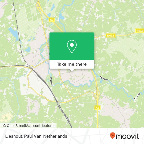 Lieshout, Paul Van kaart