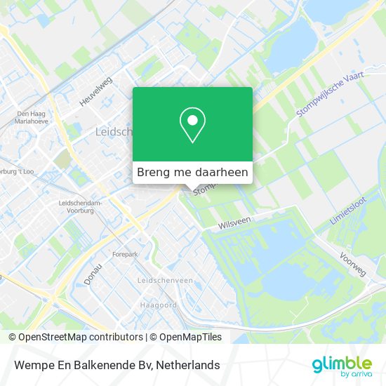 Wempe En Balkenende Bv kaart
