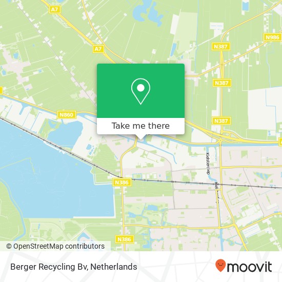 Berger Recycling Bv kaart