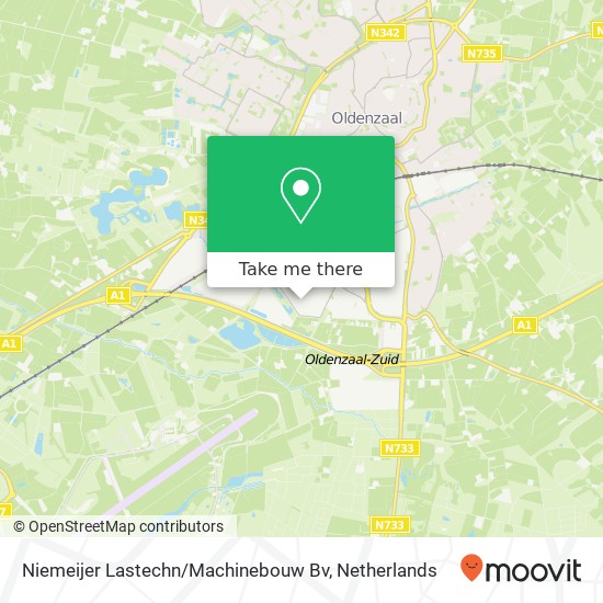 Niemeijer Lastechn / Machinebouw Bv kaart