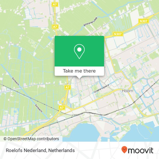 Roelofs Nederland kaart