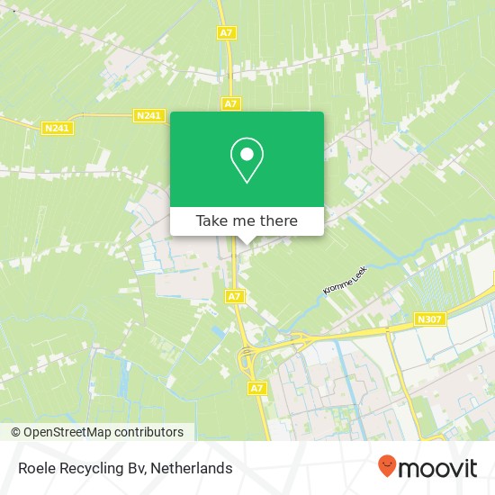 Roele Recycling Bv kaart