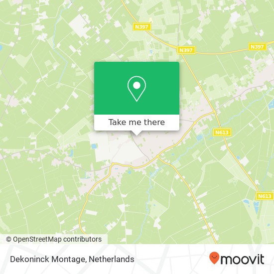 Dekoninck Montage kaart