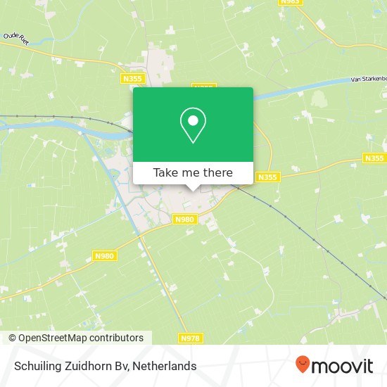 Schuiling Zuidhorn Bv kaart