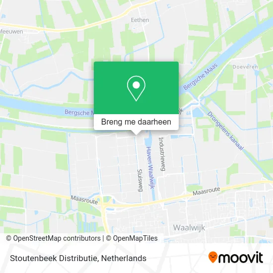 Stoutenbeek Distributie kaart