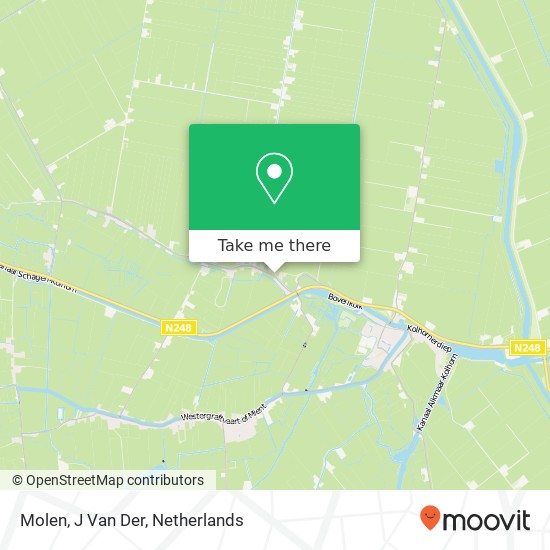 Molen, J Van Der kaart