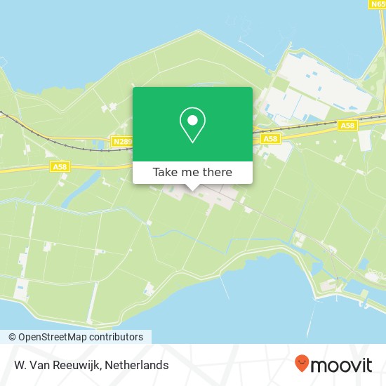 W. Van Reeuwijk kaart