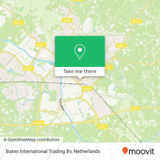 Baten International Trading Bv kaart