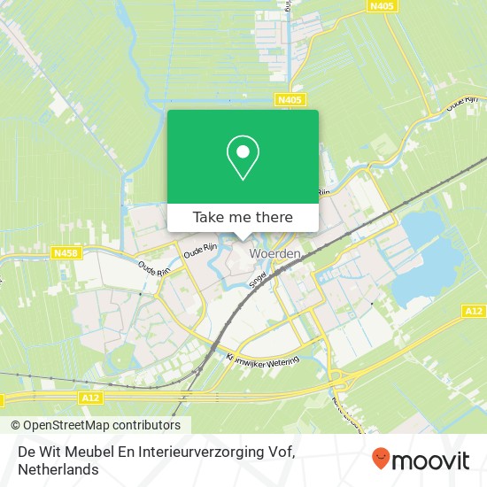 De Wit Meubel En Interieurverzorging Vof kaart