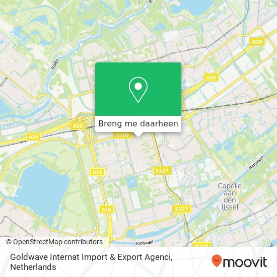 Goldwave Internat Import & Export Agenci kaart