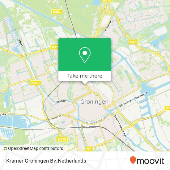 Kramer Groningen Bv kaart