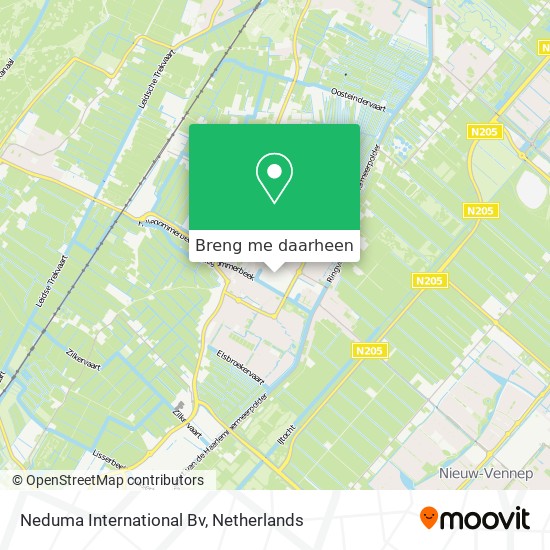 Neduma International Bv kaart