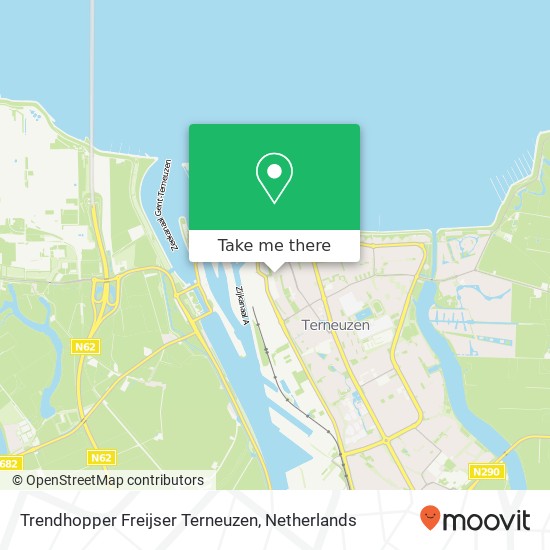 Trendhopper Freijser Terneuzen kaart