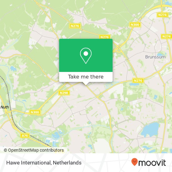 Hawe International kaart