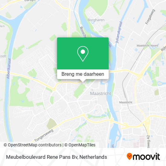 Meubelboulevard Rene Pans Bv kaart