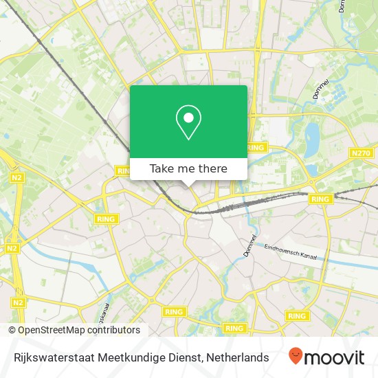 Rijkswaterstaat Meetkundige Dienst kaart