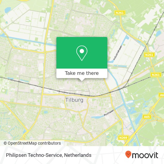 Philipsen Techno-Service kaart