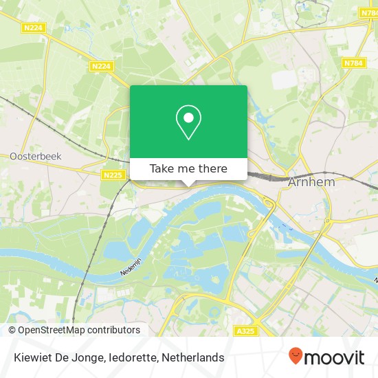 Kiewiet De Jonge, Iedorette kaart