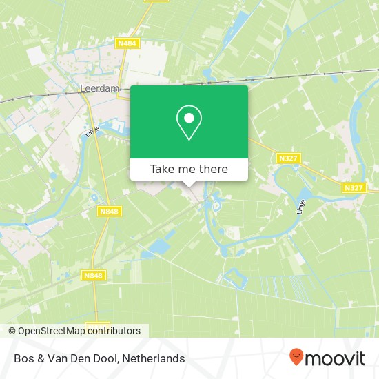 Bos & Van Den Dool kaart