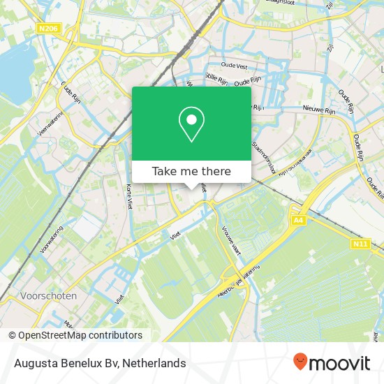 Augusta Benelux Bv kaart