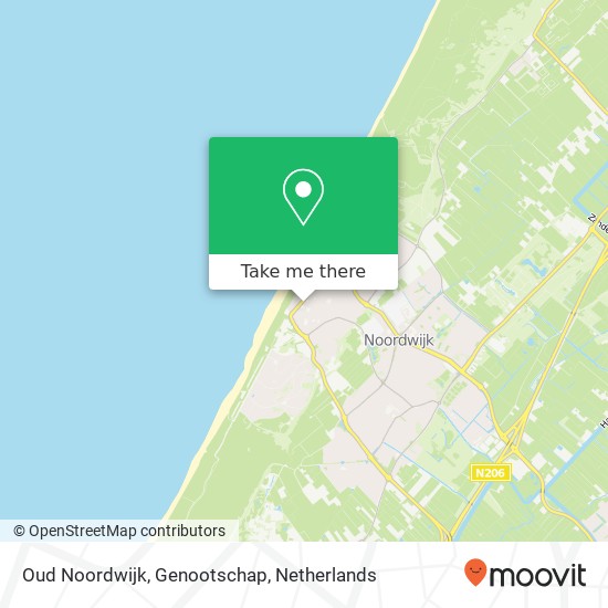 Oud Noordwijk, Genootschap kaart