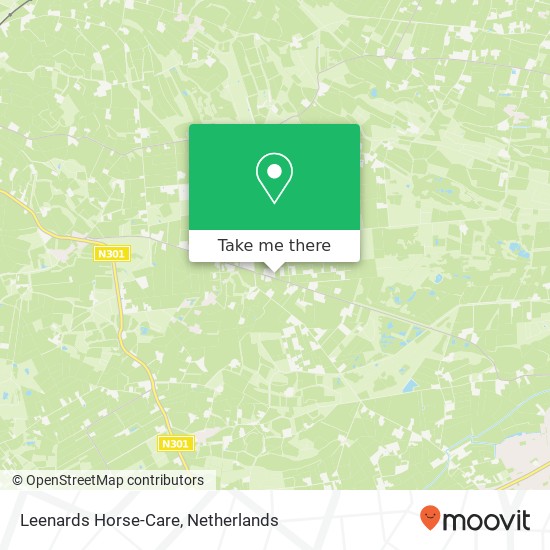 Leenards Horse-Care kaart