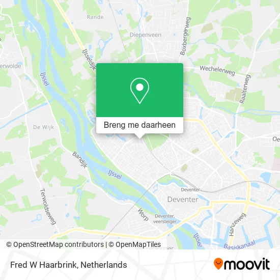 Fred W Haarbrink kaart