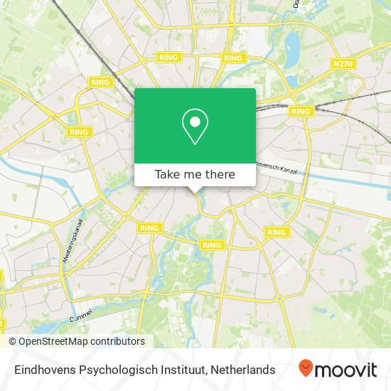 Eindhovens Psychologisch Instituut kaart