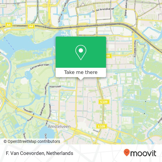 F. Van Coevorden kaart