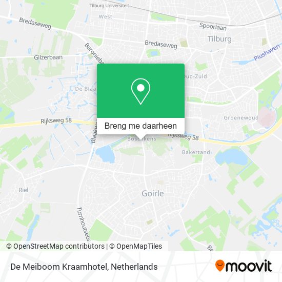 De Meiboom Kraamhotel kaart